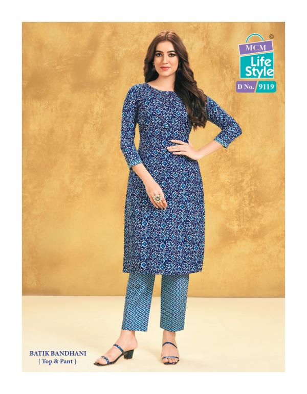 MCM Priyatama Bandhej Vol-1 – Kurti With Pant